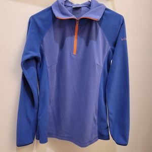 Columbia zip up sweater